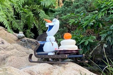 PHOTOS: Here’s Why You’ll See Olaf Randomly Around EPCOT Right Now