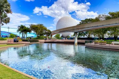 PHOTOS: You Can’t Miss the Newest Addition to EPCOT’s Entrance