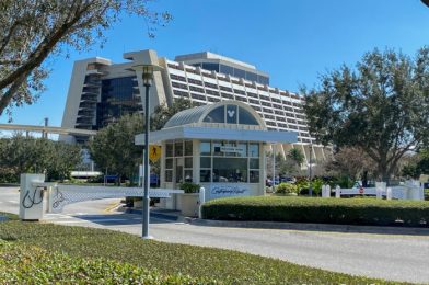 PHOTOS: Lounge at Disney’s Contemporary Resort Closed Today Due To Leak