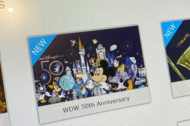 PHOTOS: New 50th Anniversary Artwork Available from Art of Disney Kiosks Around Walt Disney World