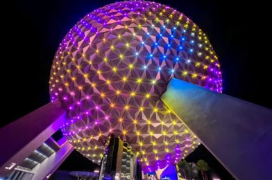 PHOTOS & VIDEOS: The Spaceship Earth Lights Just Got Even BETTER in EPCOT