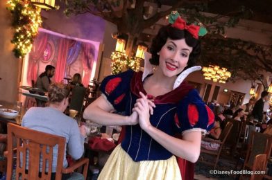 Story Book Dining Will Reopen in Disney World With an Updated Menu