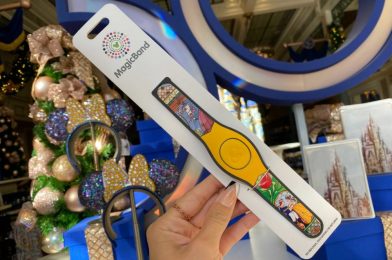 PHOTOS: New ‘Beauty and the Beast’ Stained Glass MagicBand at Walt Disney World