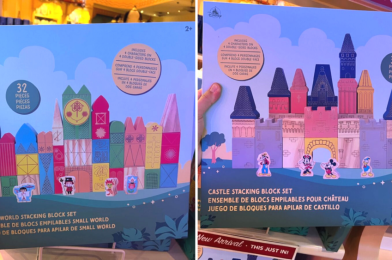 PHOTOS: New “it’s a small world” and Sleeping Beauty Castle Stacking Block Sets Available at Disneyland Resort