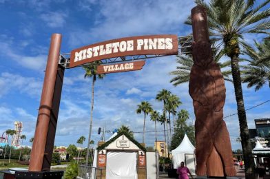 PHOTOS, VIDEO: Mistletoe Pines Christmas Village Coming Soon to Universal Orlando CityWalk