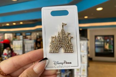 PHOTOS: New Jeweled Fantasyland Castle Pin Makes Royal Entrance at Walt Disney World