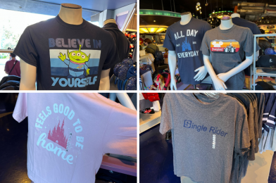 PHOTOS: New Single Rider, All Day Everyday, and Other T-Shirts Arrive at Disneyland Resort