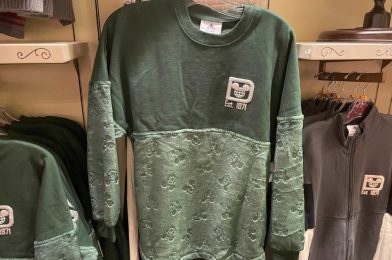 PHOTOS: New Embossed Mickey Velour Spirit Jersey Arrives at Walt Disney World