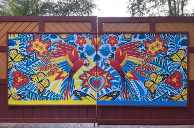 PHOTOS: New ‘Encanto’-Inspired Mural Debuts at Disney’s Animal Kingdom