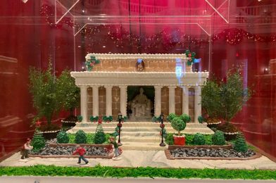 PHOTOS: Gingerbread Display Opens at The American Adventure in EPCOT