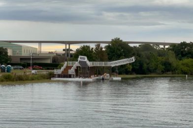 PHOTOS: Another Second Level Ferryboat Ramp Completed Near Magic Kingdom