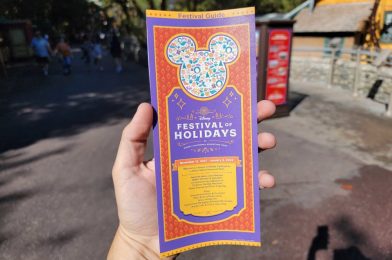 PHOTOS: Disney Festival of Holidays 2021 Map Released at Disney California Adventure