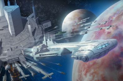 Backstory Revealed for the Halcyon Ship from Star Wars: Galactic Starcruiser