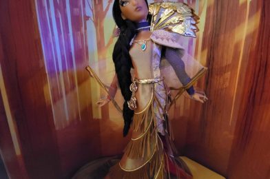 PHOTOS: New Pocahontas Designer Collection Princess Doll Available at Disneyland Resort