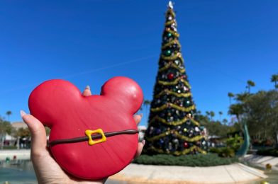 REVIEW: New Santa’s Belt Cookie Needs Some Milk at Disney’s Hollywood Studios