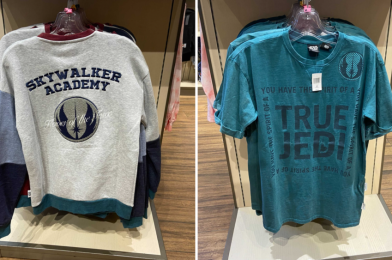 PHOTOS: New Her Universe ‘Star Wars’ Skywalker Academy Sweatshirt and Tee at Disneyland Resort