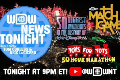 TONIGHT on WDW News Tonight (11/26/21): 50 Hour Marathon Kicks Off With Man vs. Park – The Kitchen Sink, Match Game, and More!