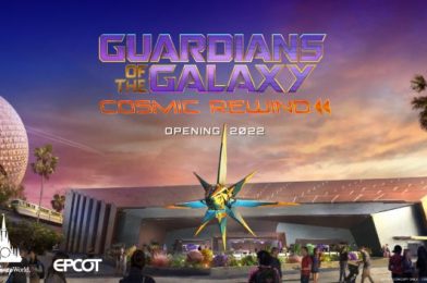 Ride Testing Has STARTED on the New Guardians of the Galaxy Ride Coming to EPCOT!