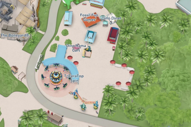 Primeval Whirl No Longer Listed on Disney’s Animal Kingdom Digital Map Following Total Demolition