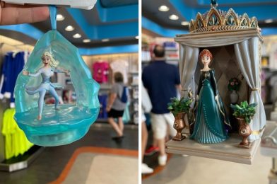 PHOTOS: New ‘Frozen 2’ Sketchbook Ornaments Arrive at EPCOT