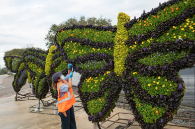 Walt Disney World 50th Anniversary Topiary Coming to EPCOT International Flower & Garden Festival When It Returns March 2, 2022