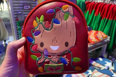 PHOTOS: New Christmas Groot Loungefly Belt Bag at Disneyland Resort