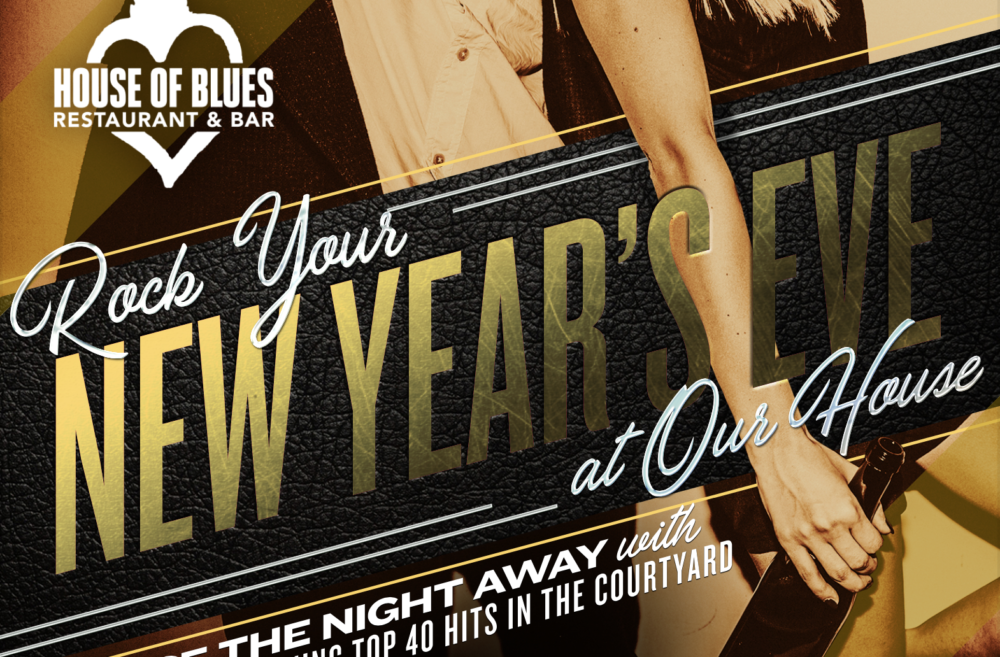 House of Blues at Disney Springs Hosting New Year’s Eve Party Disney