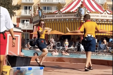 Disney’s Boardwalk Inn Recreation Cast Members Dance Along to ‘We Don’t Talk About Bruno’