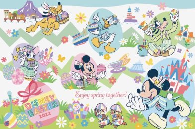 Spring is in the Air at Tokyo Disney Resort from April 1 to June 30 with Disney Easter, Springtime Decor & Merch, and More