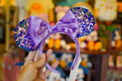 New Amethyst Minnie Ear Headband Arrives at Walt Disney World