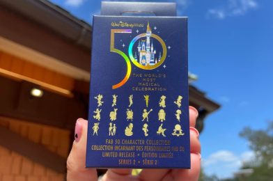 Second Series of Golden Fab 50 Statue Pins Now Available at Walt Disney World