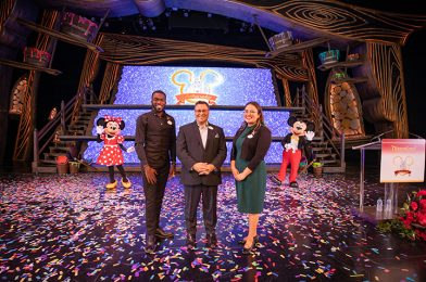 Disneyland President Ken Potrock Commemorates ’22 Days of Inclusion’ with Cast Members with Spanish Lesson from Resort Ambassador Nataly Guzman