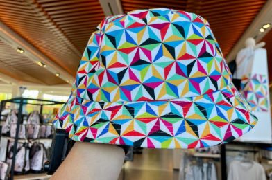 New Spaceship Earth Bucket Hat Arrives at EPCOT