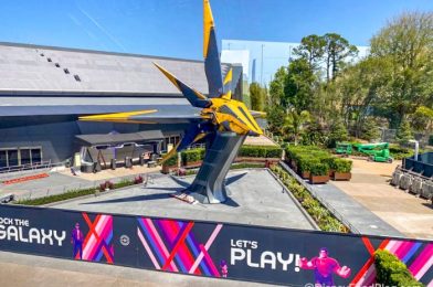 PHOTO & VIDEO: Go INSIDE the Queue for the New Guardians of the Galaxy Ride Coming to EPCOT!