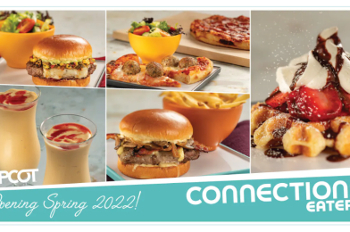 Burgers, Pizza, Milkshakes, and Waffles! FIRST LOOK at Connections Café and Eatery Menu for EPCOT