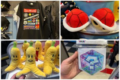 New Mario Kart-Themed Pillow, Apparel, & Stationery Races into Mario Motors at Super Nintendo World