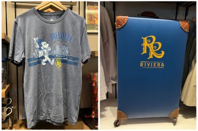 New Roller Suitcase & Shirt Sail Into Disney’s Riviera Resort