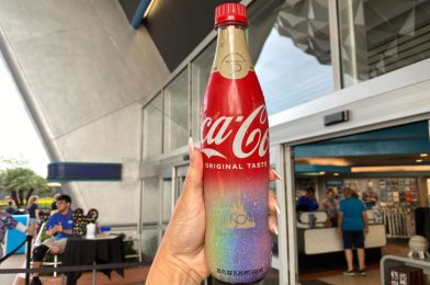 New Walt Disney World 50th Anniversary Collectible Coke Bottles Debut