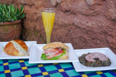 REVIEW: Croissant with Goat Cheese, Niçoise Sandwich Go Basic While French Green Lentil Salad from Fleur de Lys  Surprises at the 2022 EPCOT International Flower & Garden Festival