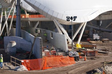 Walt Disney World Railroad Tunnel Expands Beneath TRON Lightcycle Run at Magic Kingdom