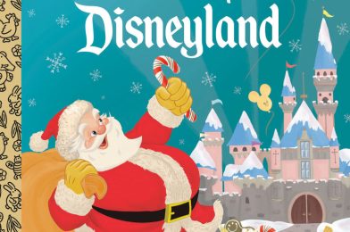 ‘Santa Stops at Disneyland’ Little Golden Book Now Available for Pre-Order