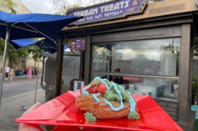 REVIEW: Interesting New Apple Streusel Spiral Ration Available in the Mornings From Terran Treats at Disney California Adventure