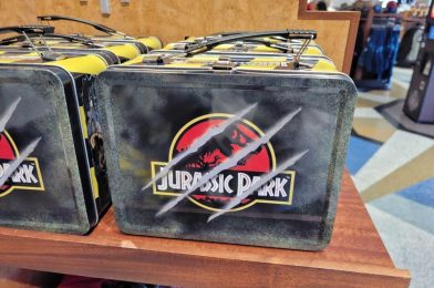 Claw-Marked Jurassic Park Lunch Box Crashes into Universal Studios Hollywood