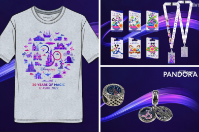 Disneyland Paris Announces More 30th Anniversary Merchandise, Including Exclusive  April 12 and Annual Passholder Items