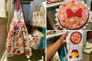 Sweet New Cupcake-Themed Oven Mitt, Apron, and Dish Towel at Disneyland Resort