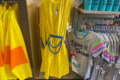 New Sleeveless ‘Inside Out’ Yellow Dress Available at Disneyland Resort Just in Time for Summer