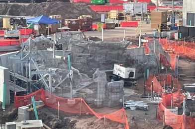 First Rock Work Takes Shape at Journey of Water Inspired by ‘Moana’ in EPCOT