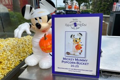 Mickey Mummy Popcorn Bucket Returns for Halfway to Halloween at Walt Disney World