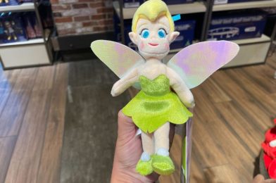 New Tinker Bell Shoulder Plush Flies Into Walt Disney World