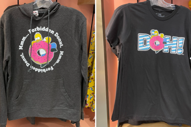 New ‘The Simpsons’ Donut Hoodie and Tee at Universal Orlando Resort